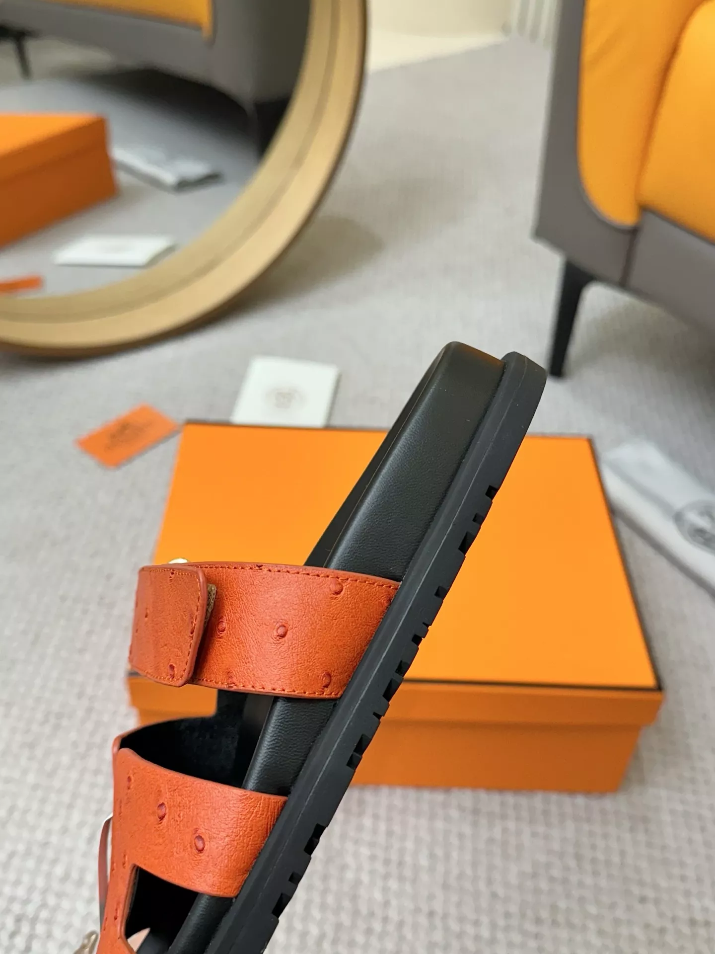 Hermes Slippers For Men Flexible 1505
