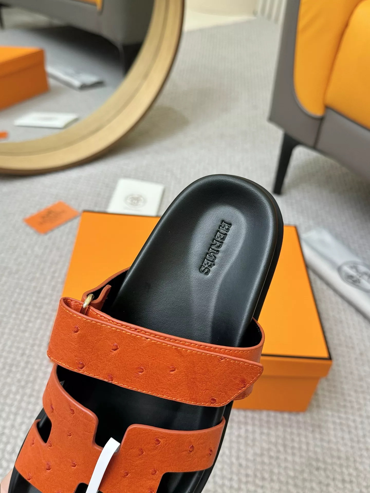 Hermes Slippers For Men Flexible 1505