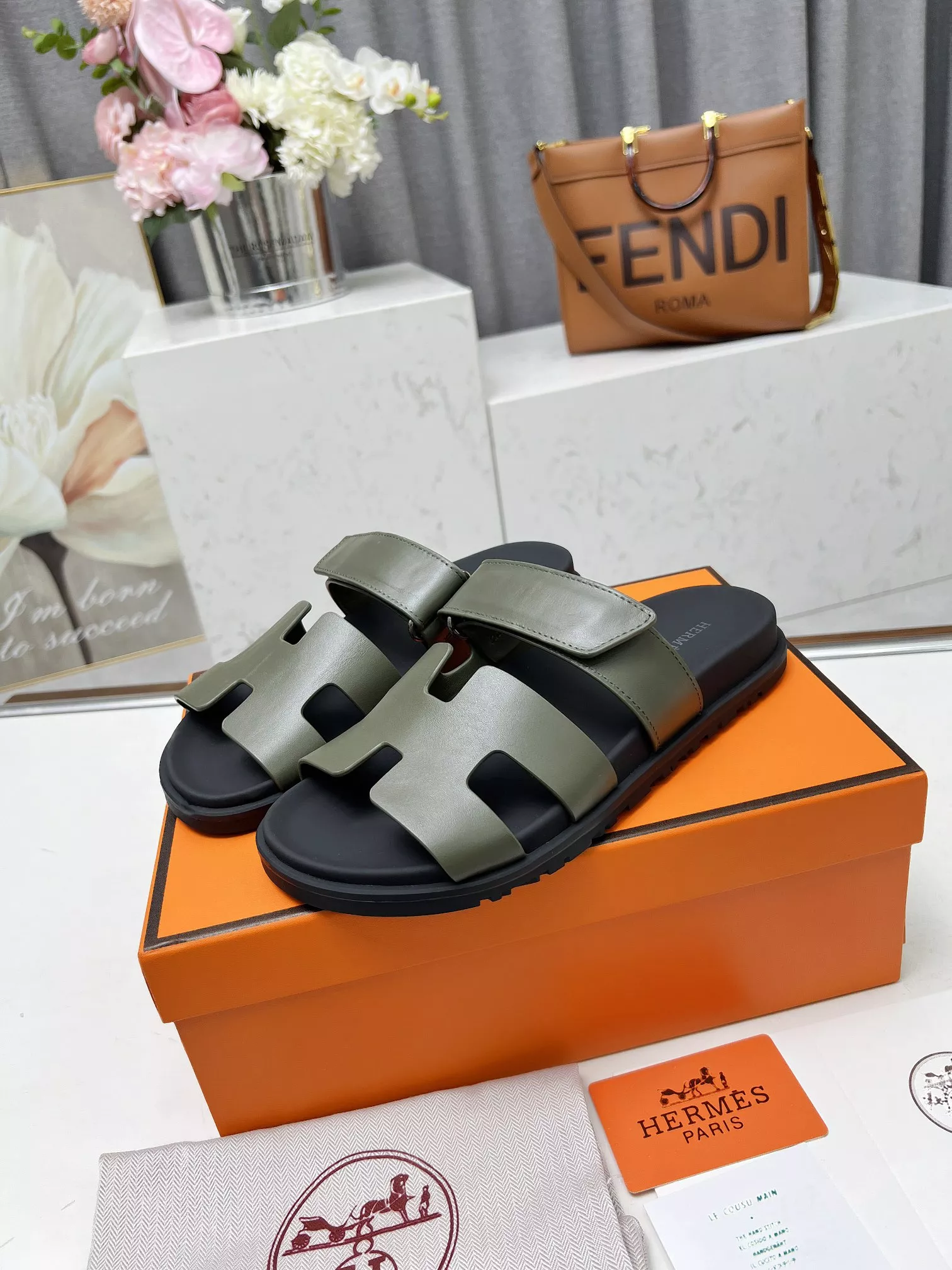 Hermes Slippers For Men Flexible 8451