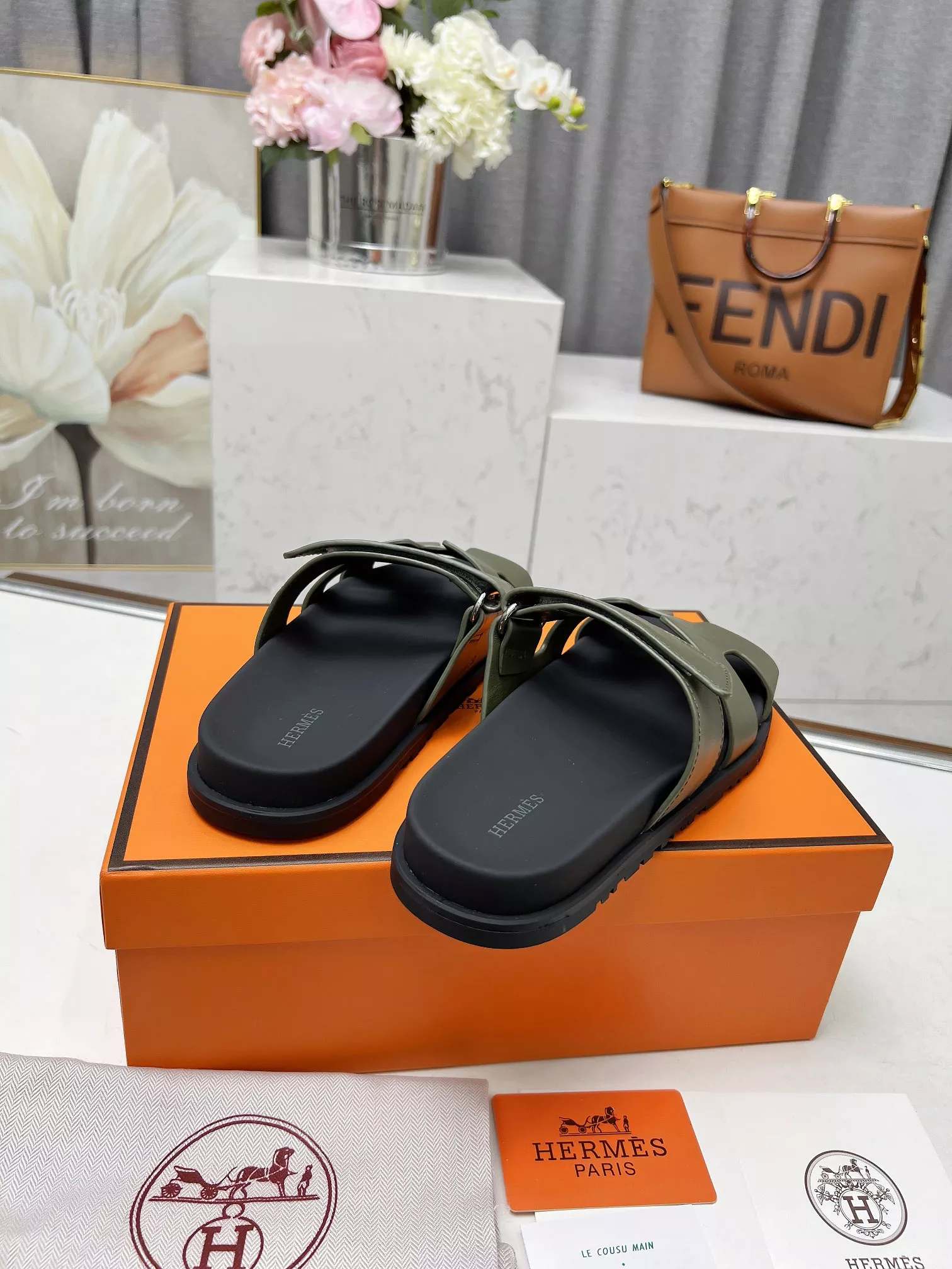 Hermes Slippers For Men Flexible 8451