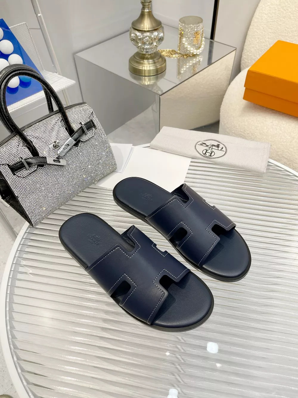 Hermes Slippers For Men Lightweight 4690