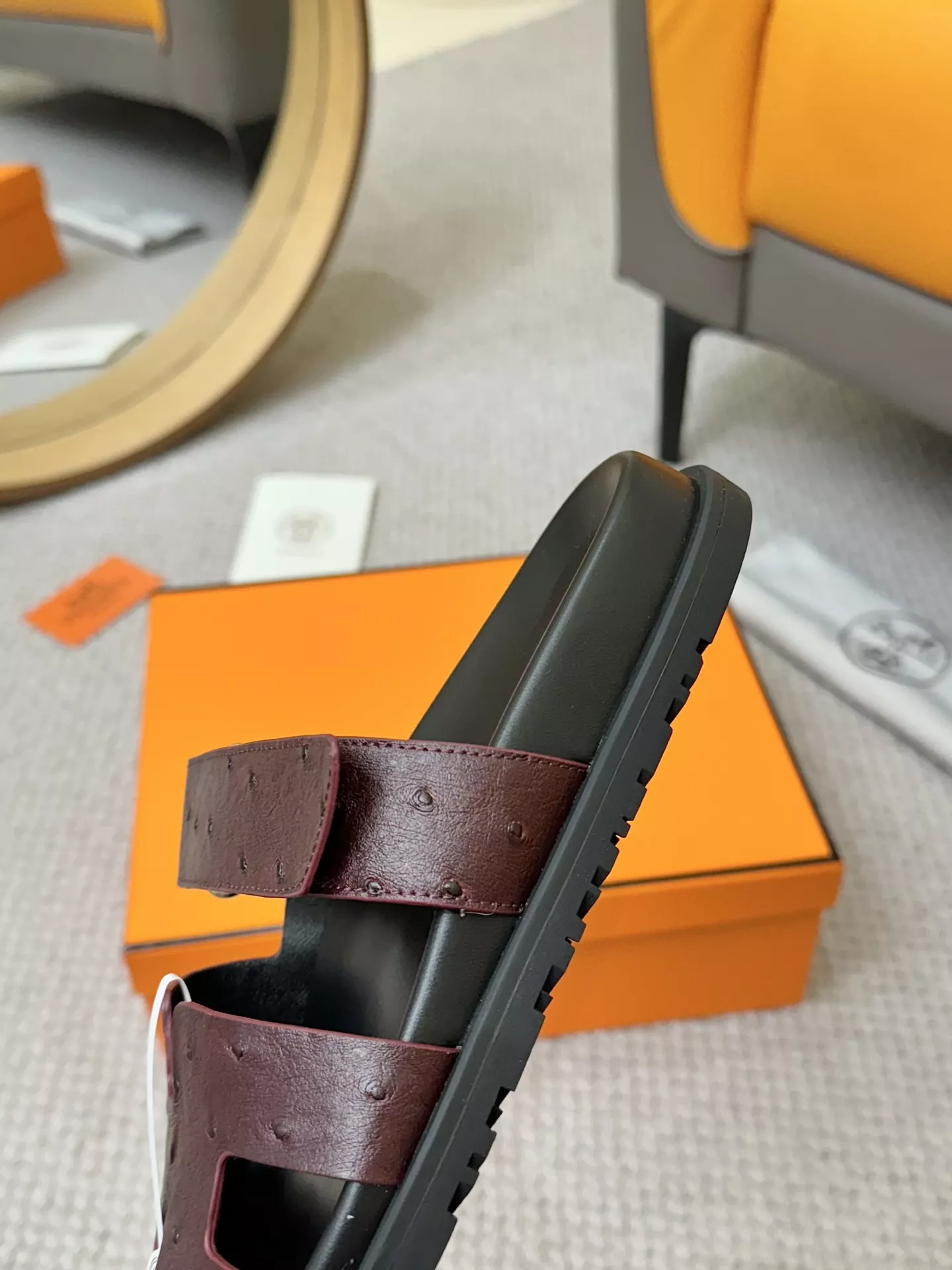 Hermes Slippers For Men Lightweight 9840