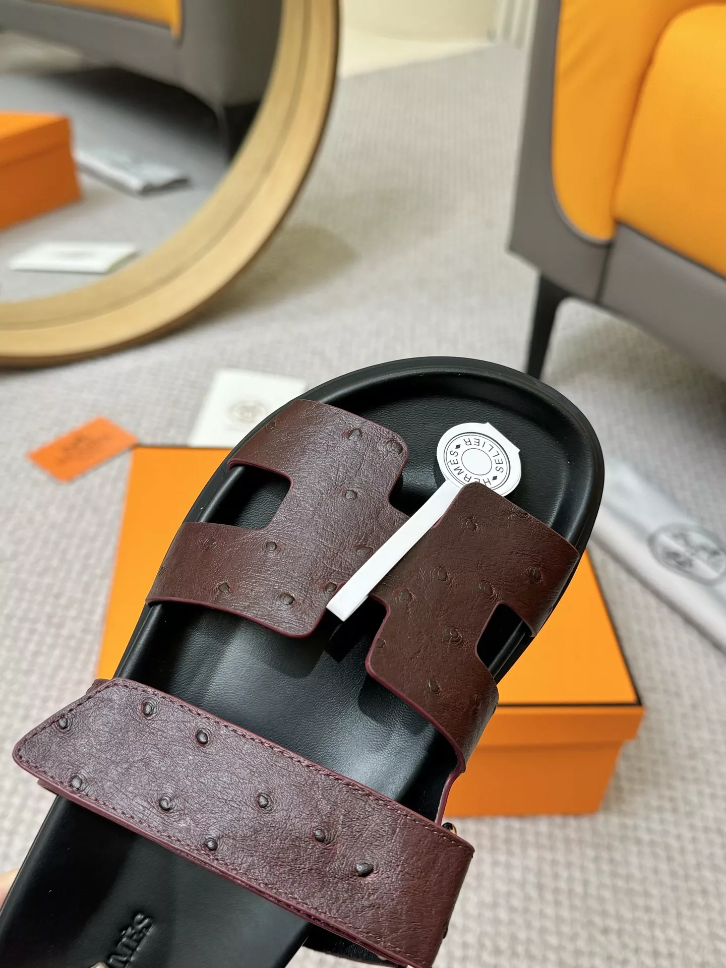 Hermes Slippers For Men Lightweight 9840