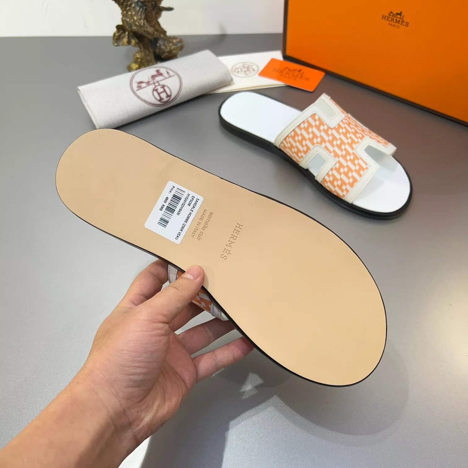 Hermes Slippers For Men Minimalist 390