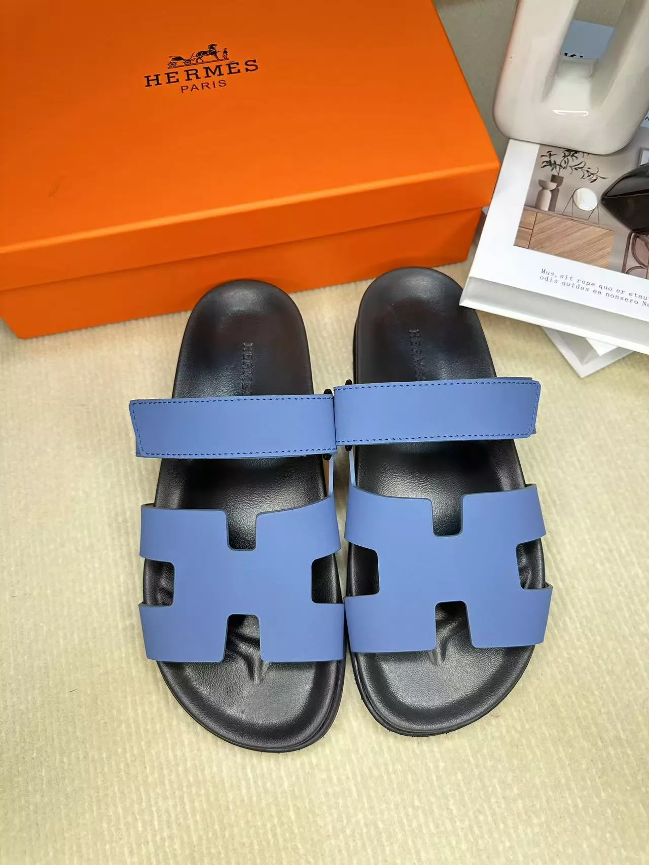 Hermes Slippers For Men Minimalist 397