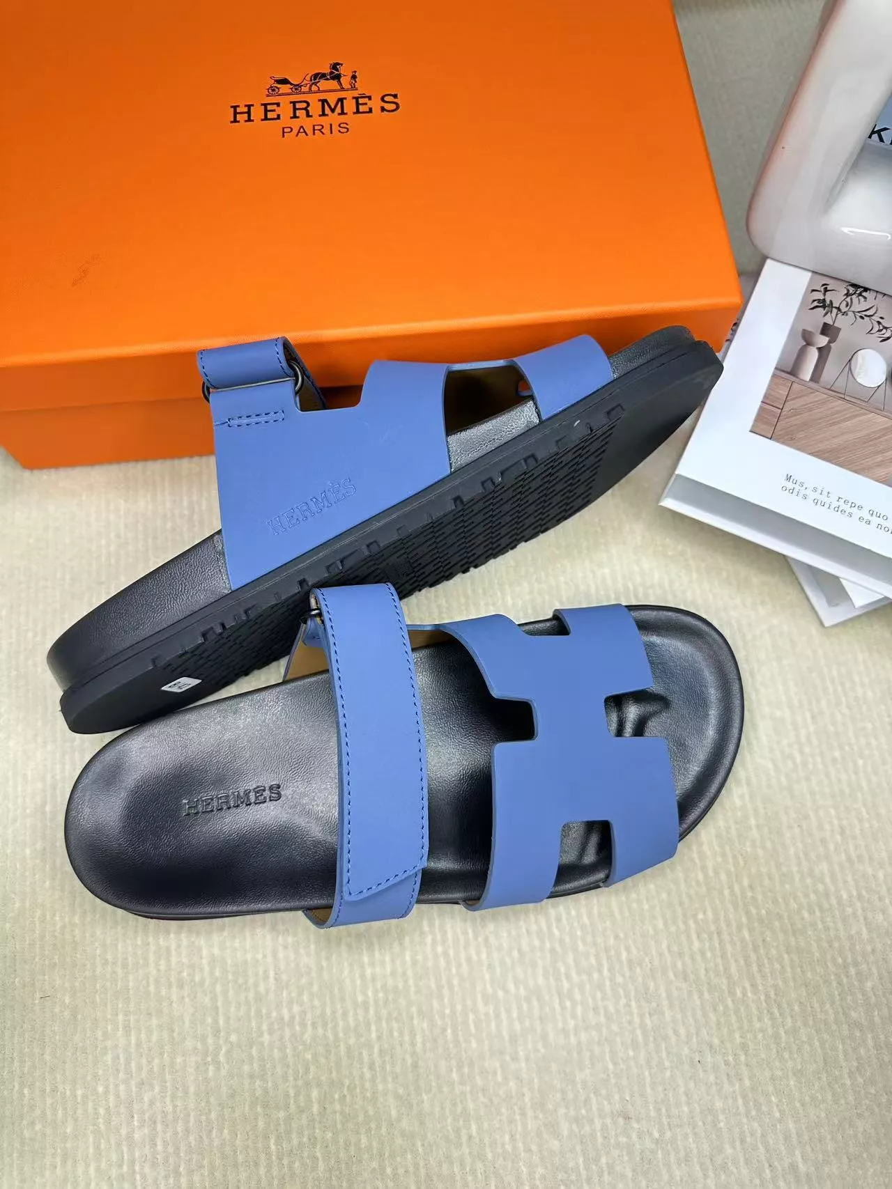 Hermes Slippers For Men Minimalist 397