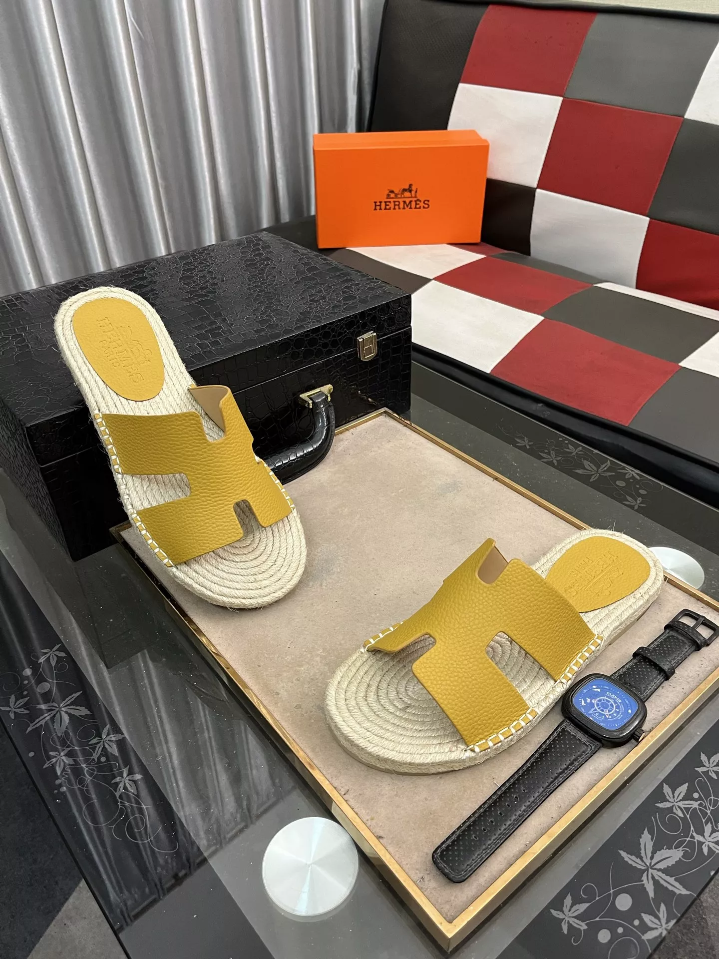 Hermes Slippers For Men Modern 341