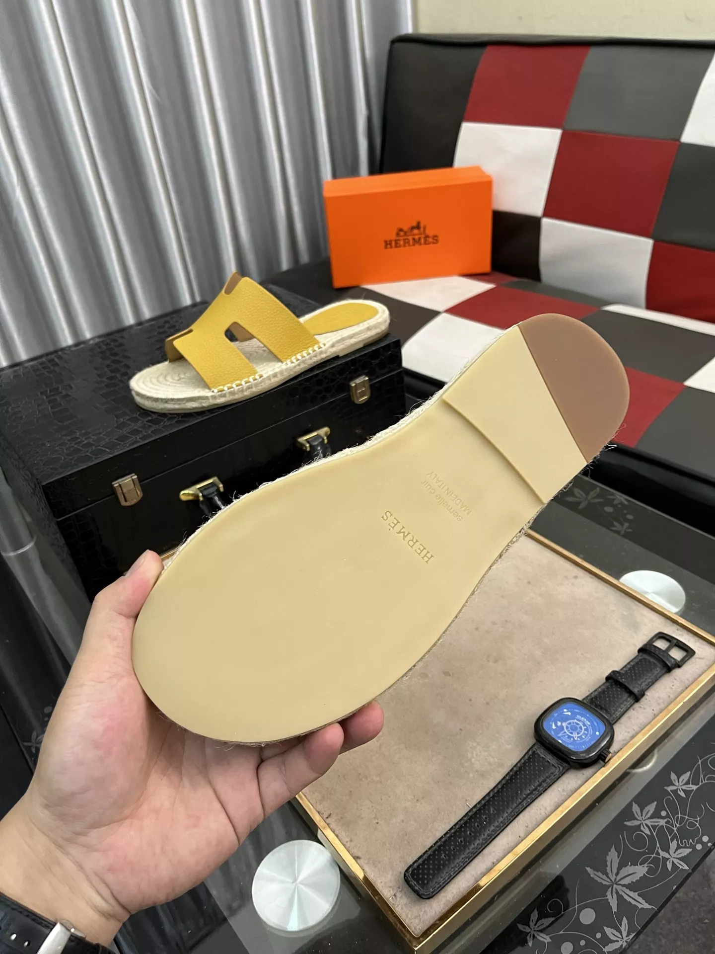 Hermes Slippers For Men Modern 341