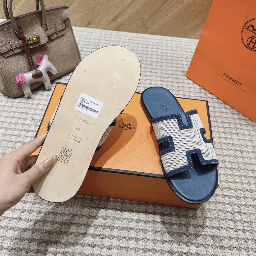 Hermes Slippers For Men NewStyle 7230