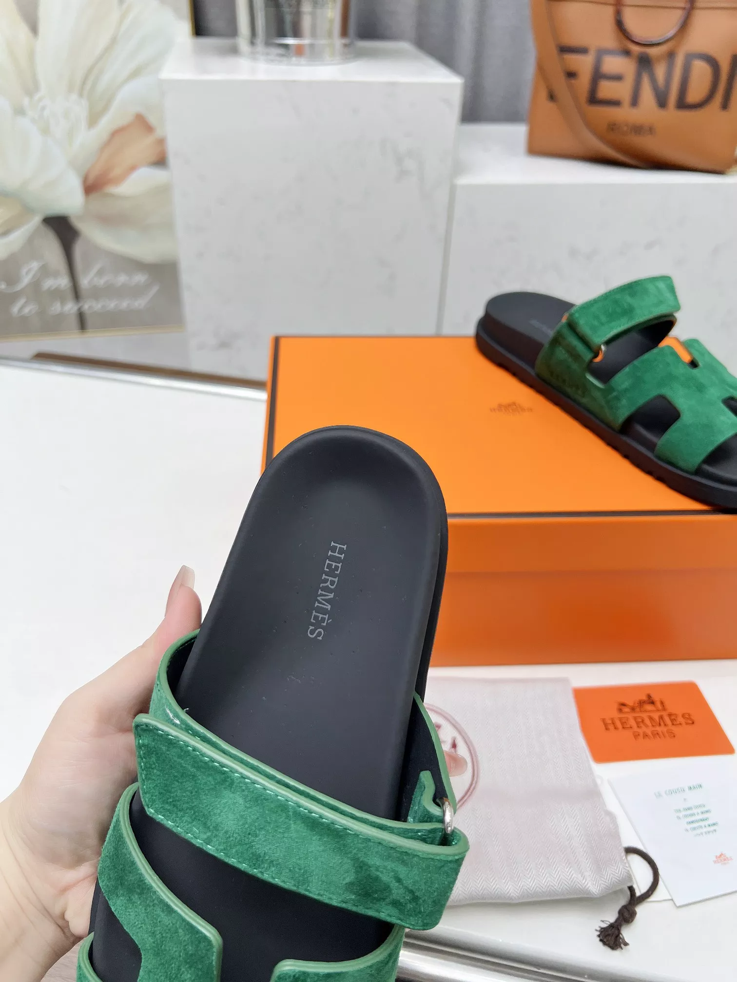 Hermes Slippers For Men Practical 4302