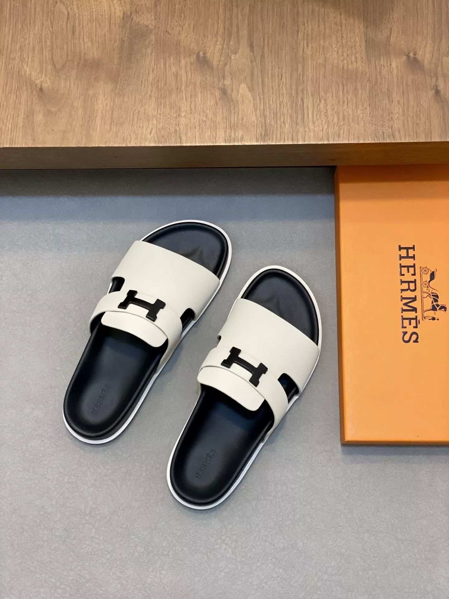 Hermes Slippers For Men Refined 762