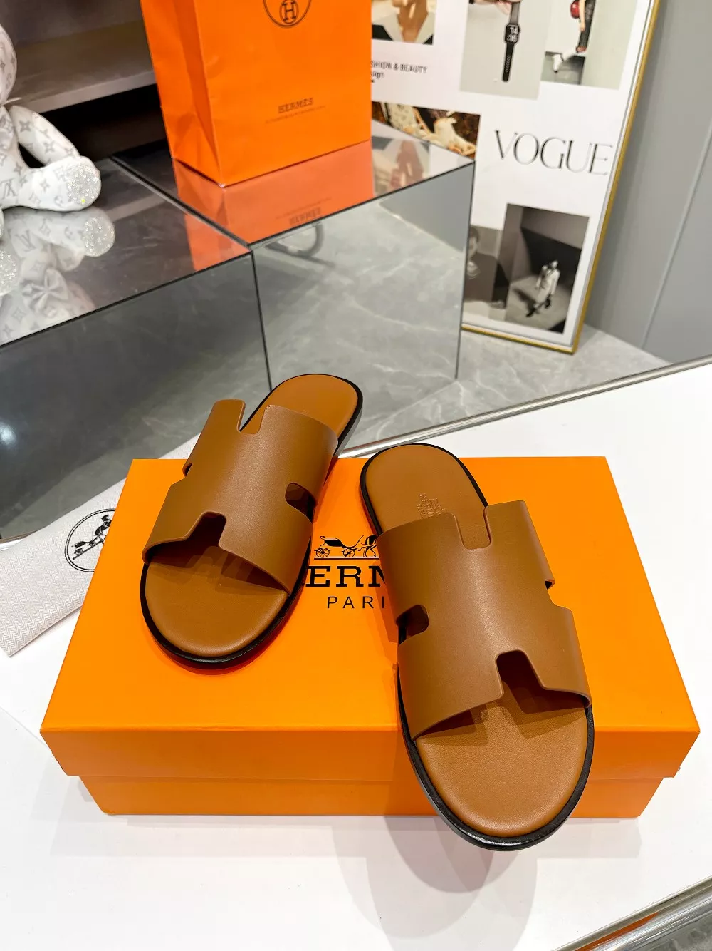 Hermes Slippers For Men Resilient 6437