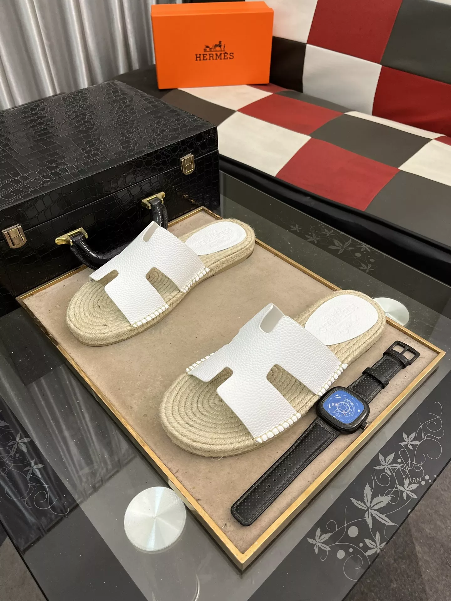 Hermes Slippers For Men Sleek 3289