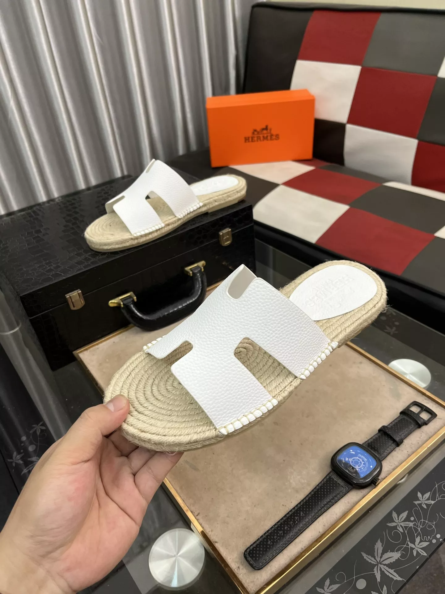 Hermes Slippers For Men Sleek 3289