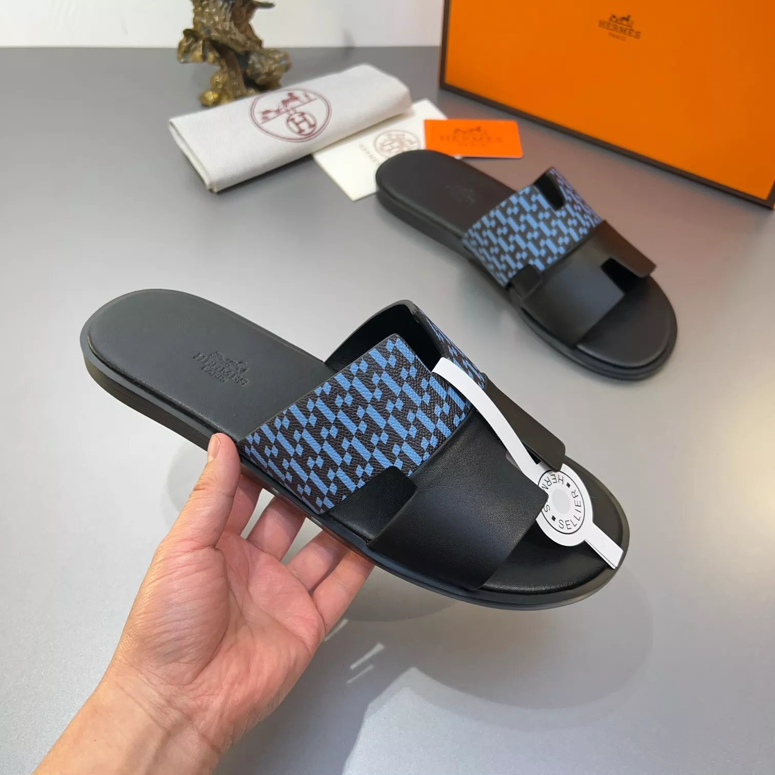 Hermes Slippers For Men SmartChoice 7333