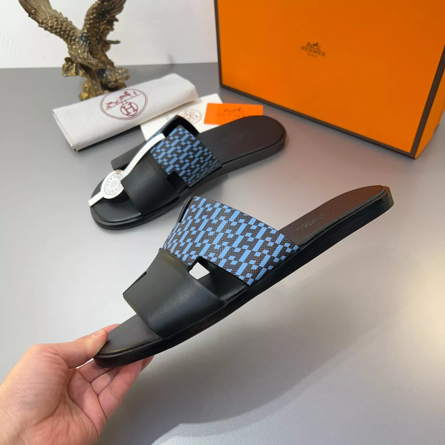 Hermes Slippers For Men SmartChoice 7333