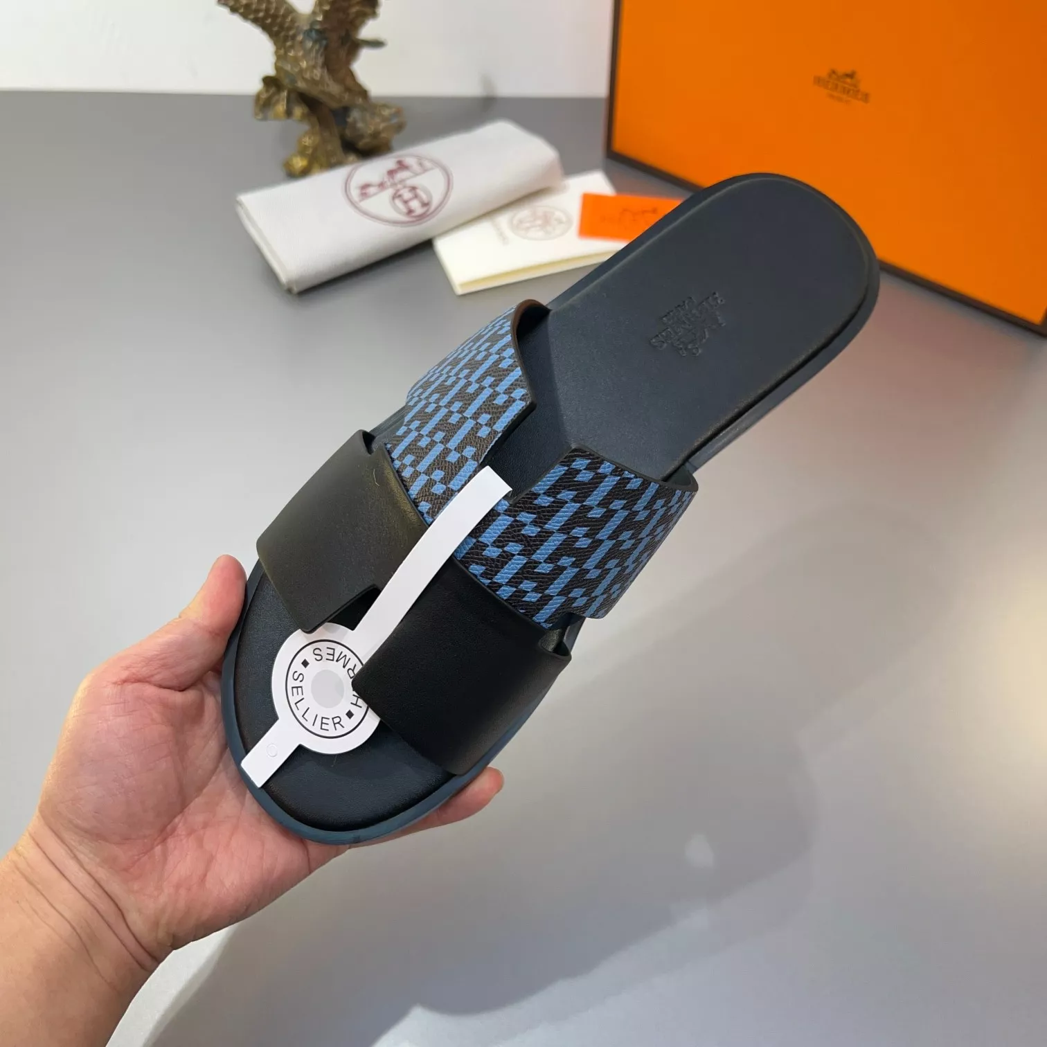 Hermes Slippers For Men SmartChoice 7333