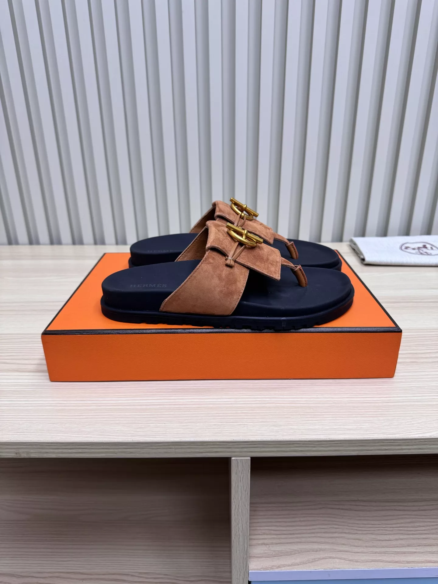 Hermes Slippers For Men Soft 2460