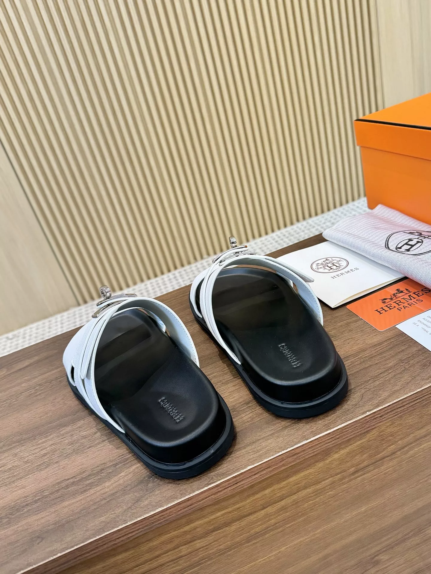 Hermes Slippers For Men Soft 5403