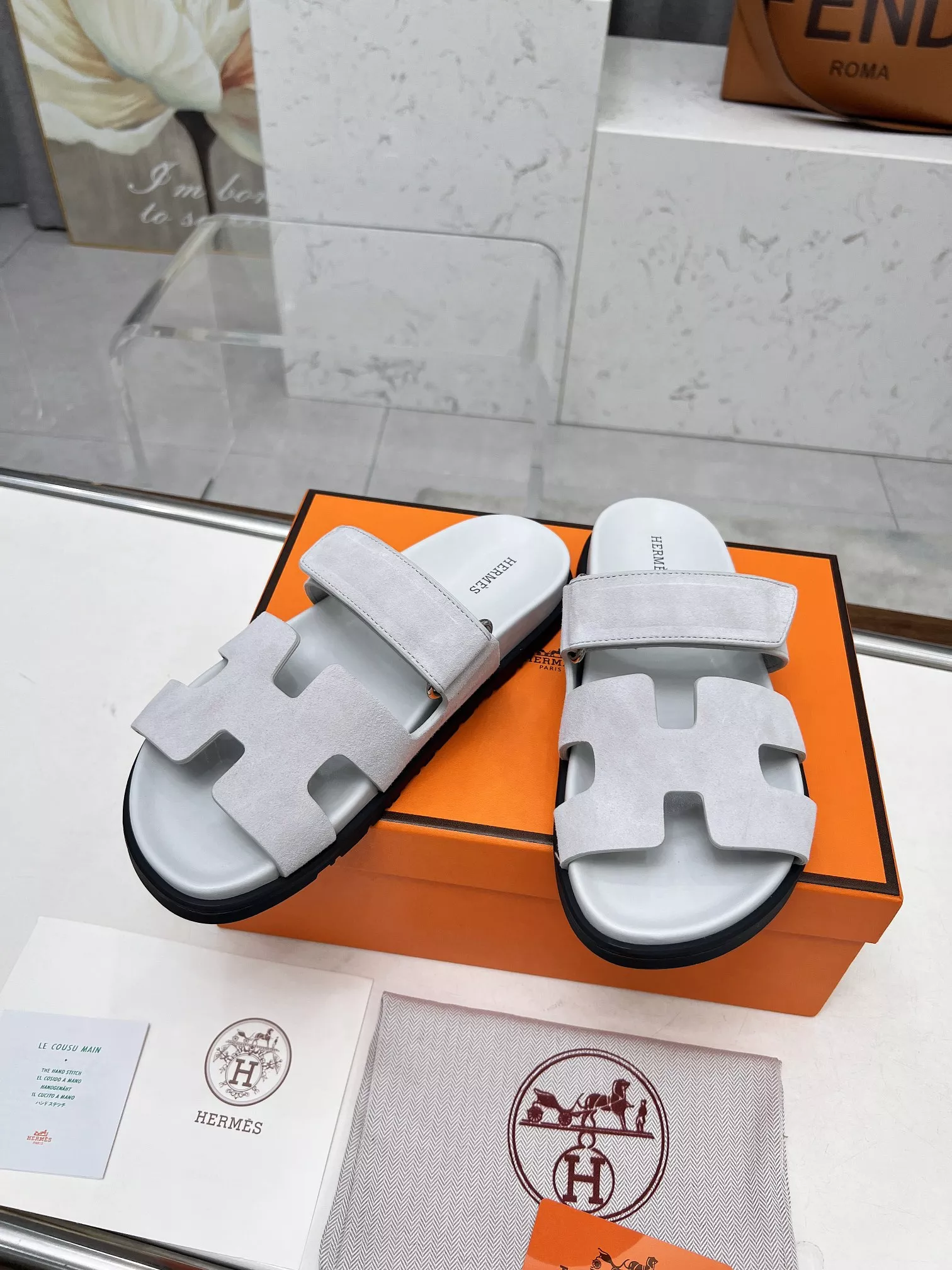 Hermes Slippers For Men Sophisticated 1320