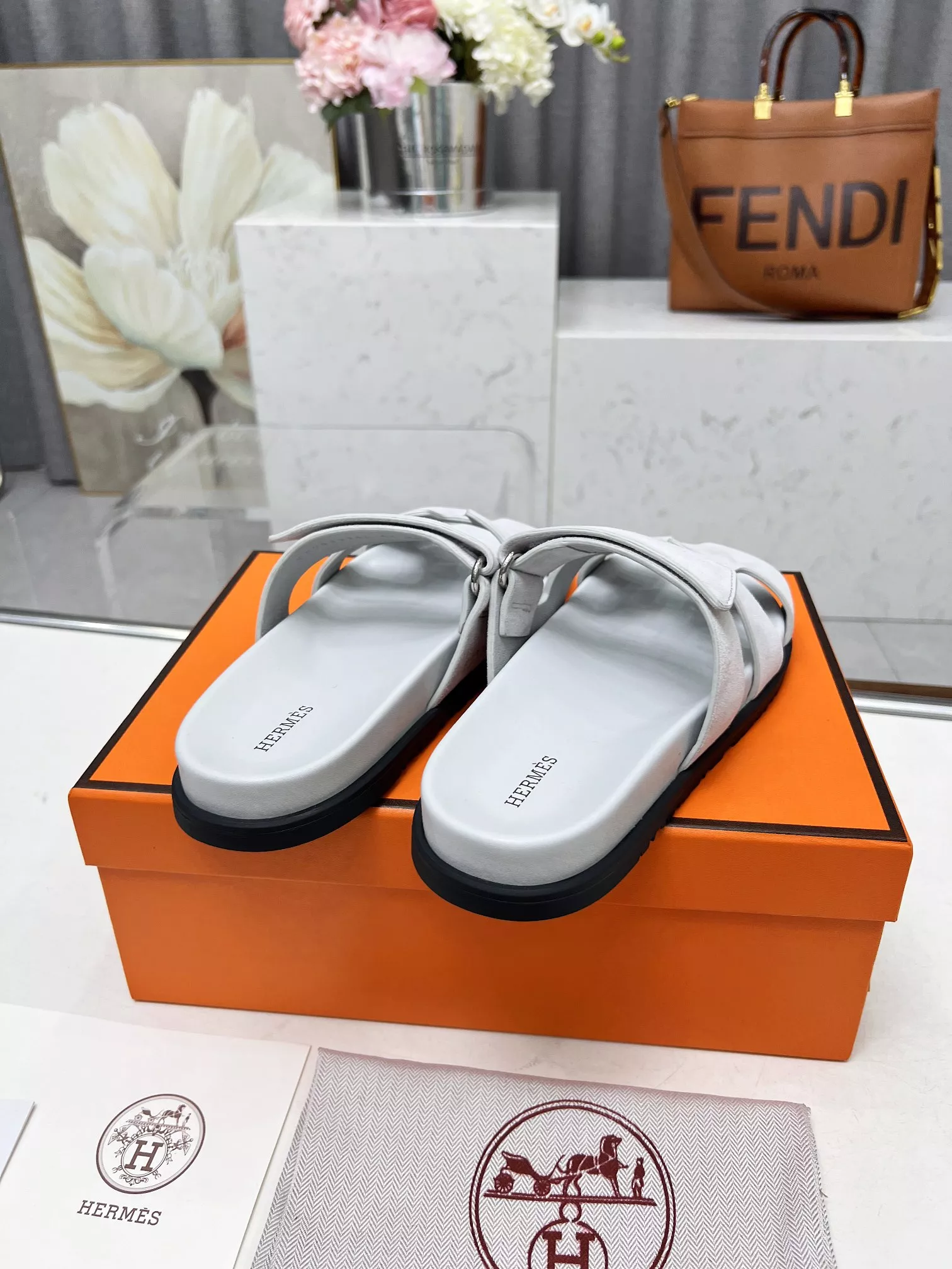 Hermes Slippers For Men Sophisticated 1320