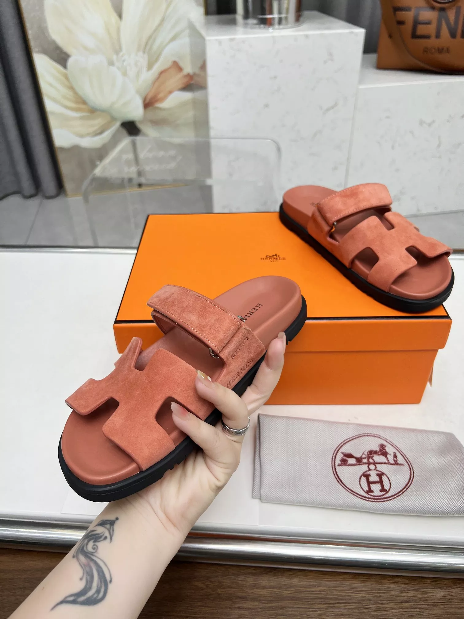 Hermes Slippers For Men SportInspired 3827