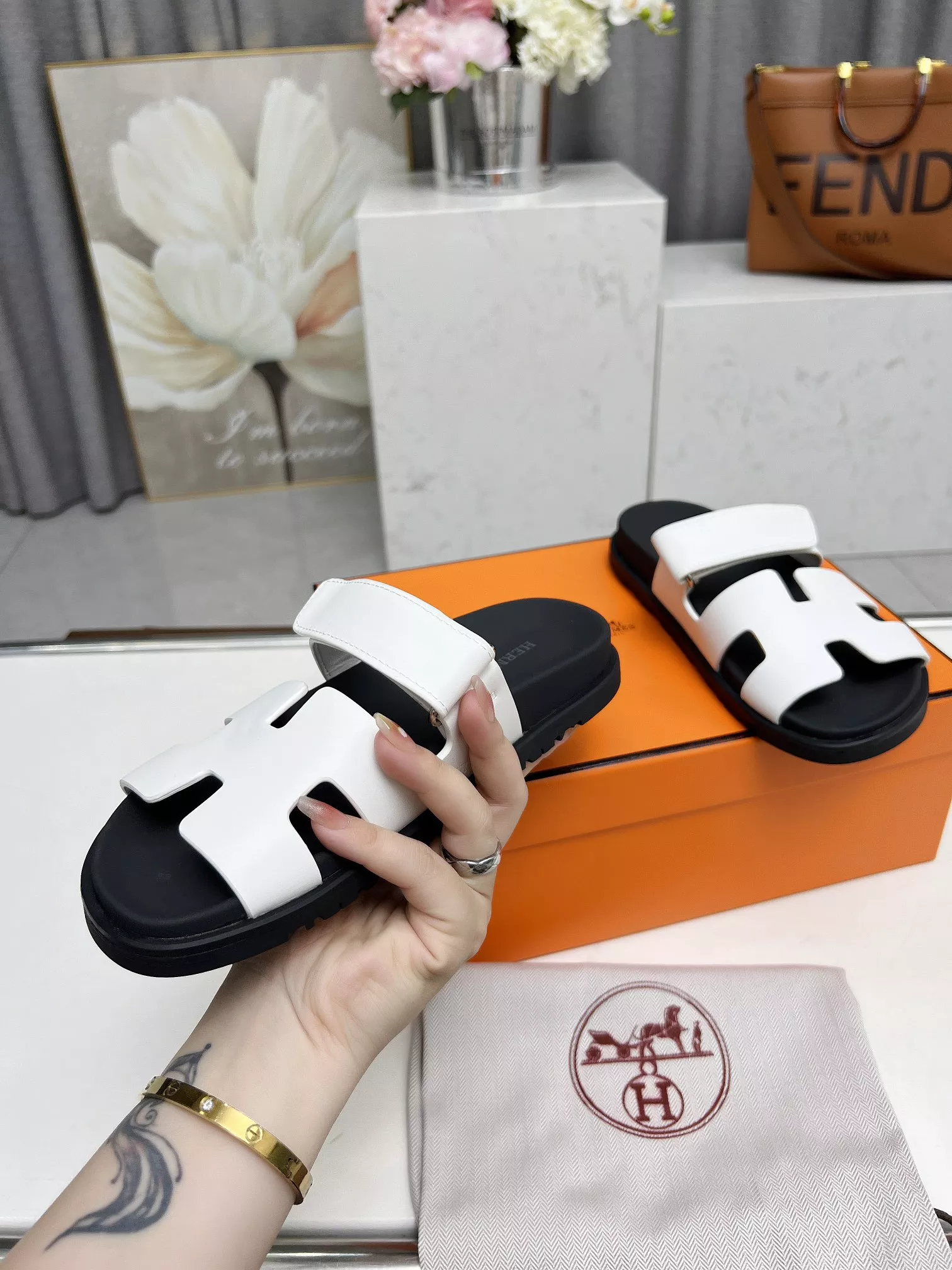 Hermes Slippers For Men Trendy 2747