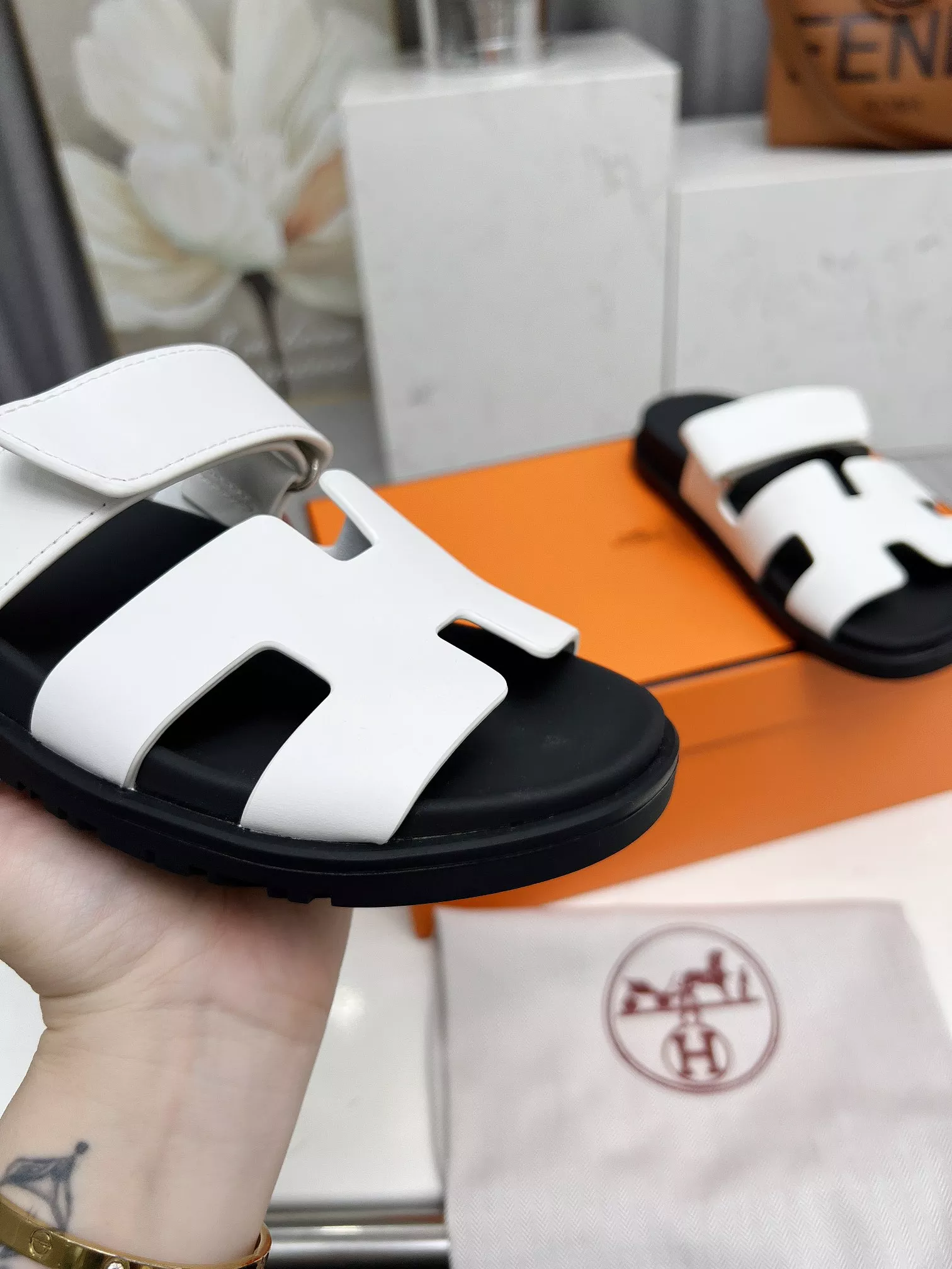 Hermes Slippers For Men Trendy 2747