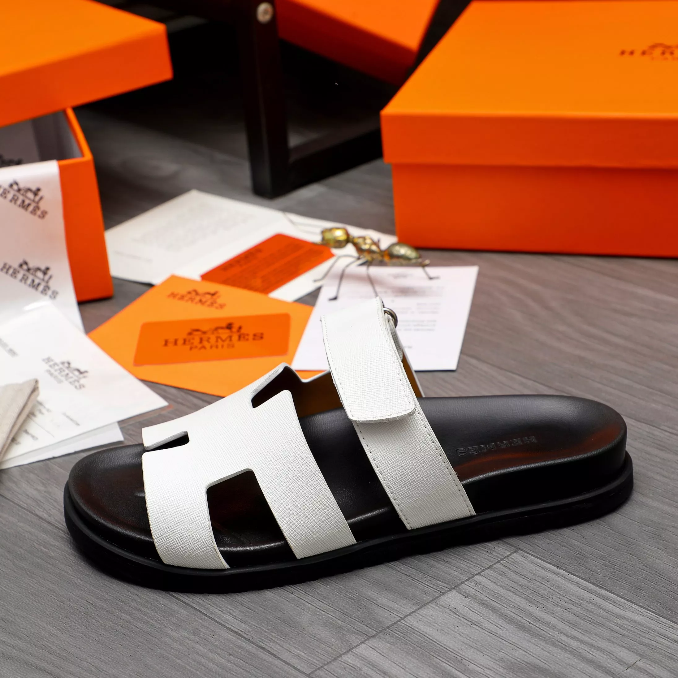 Hermes Slippers For Men Trendy 4793