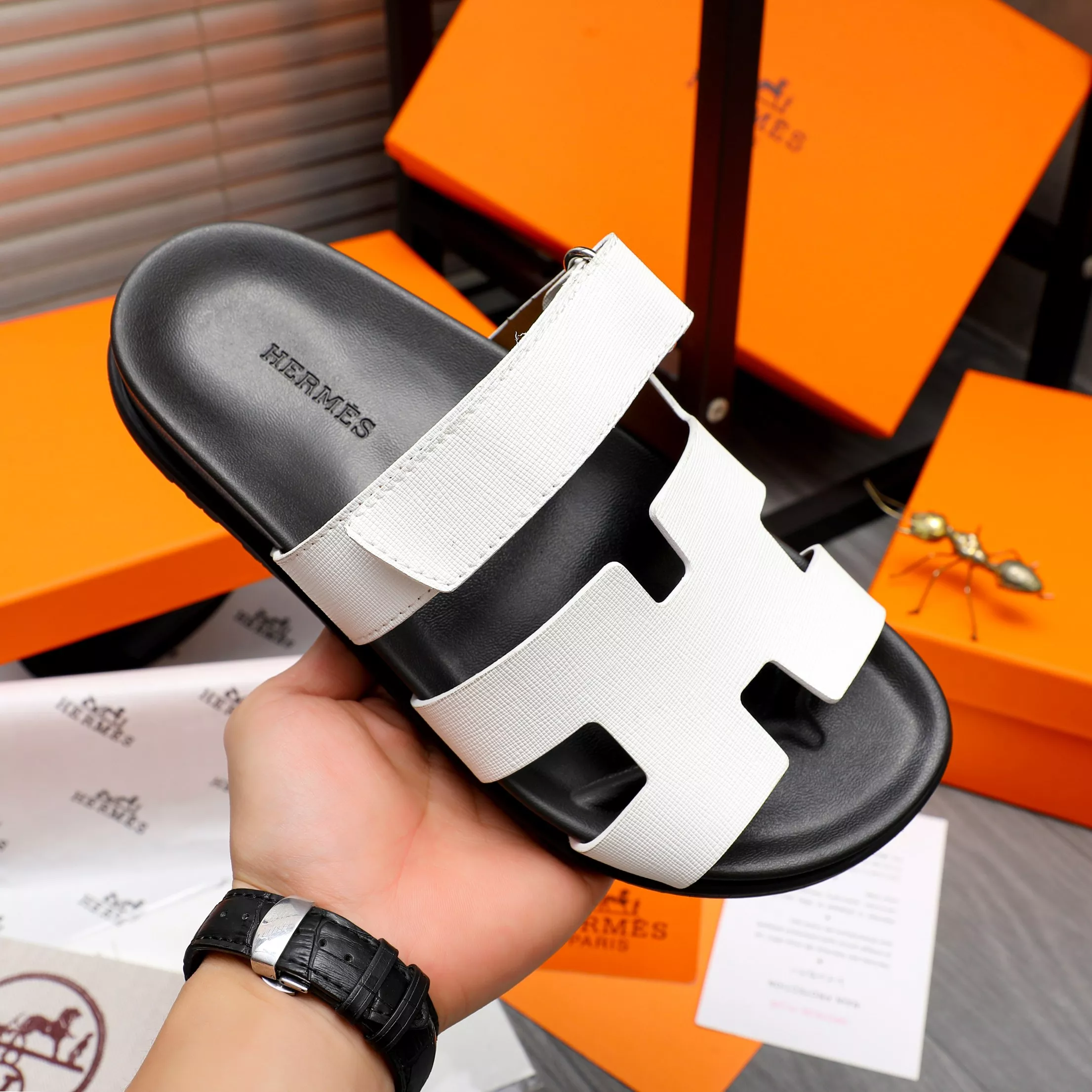 Hermes Slippers For Men Trendy 4793