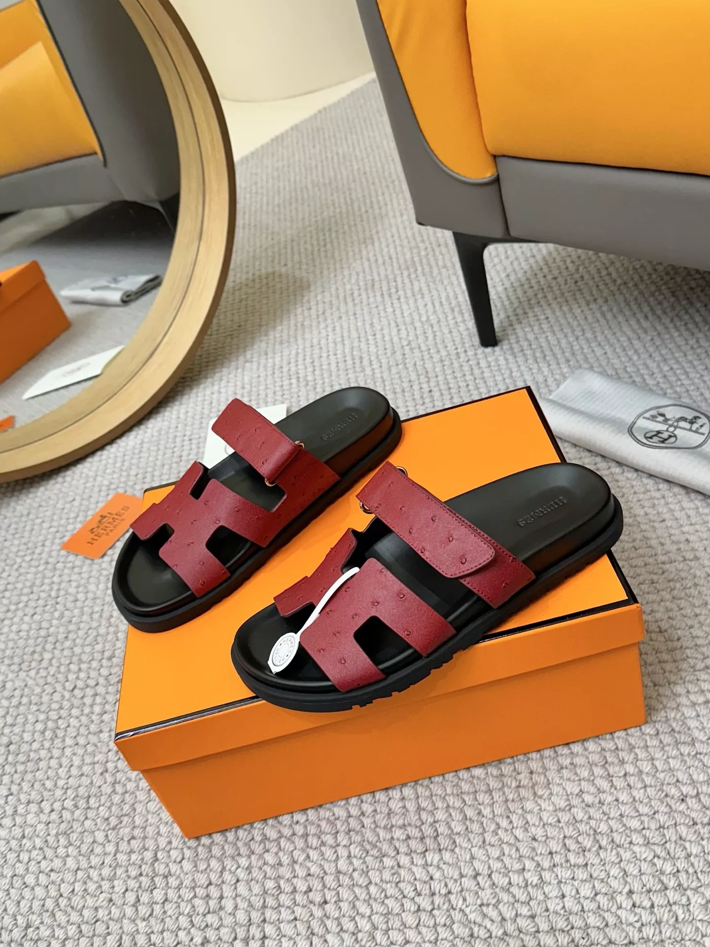 Hermes Slippers For Men Trendy 9041