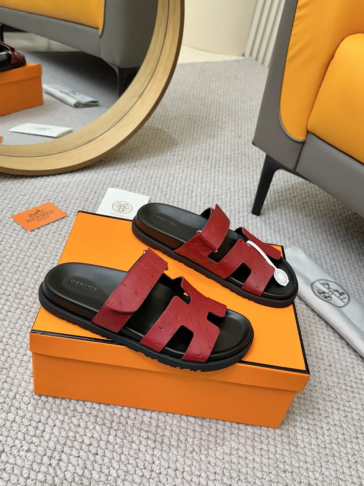 Hermes Slippers For Men Trendy 9041