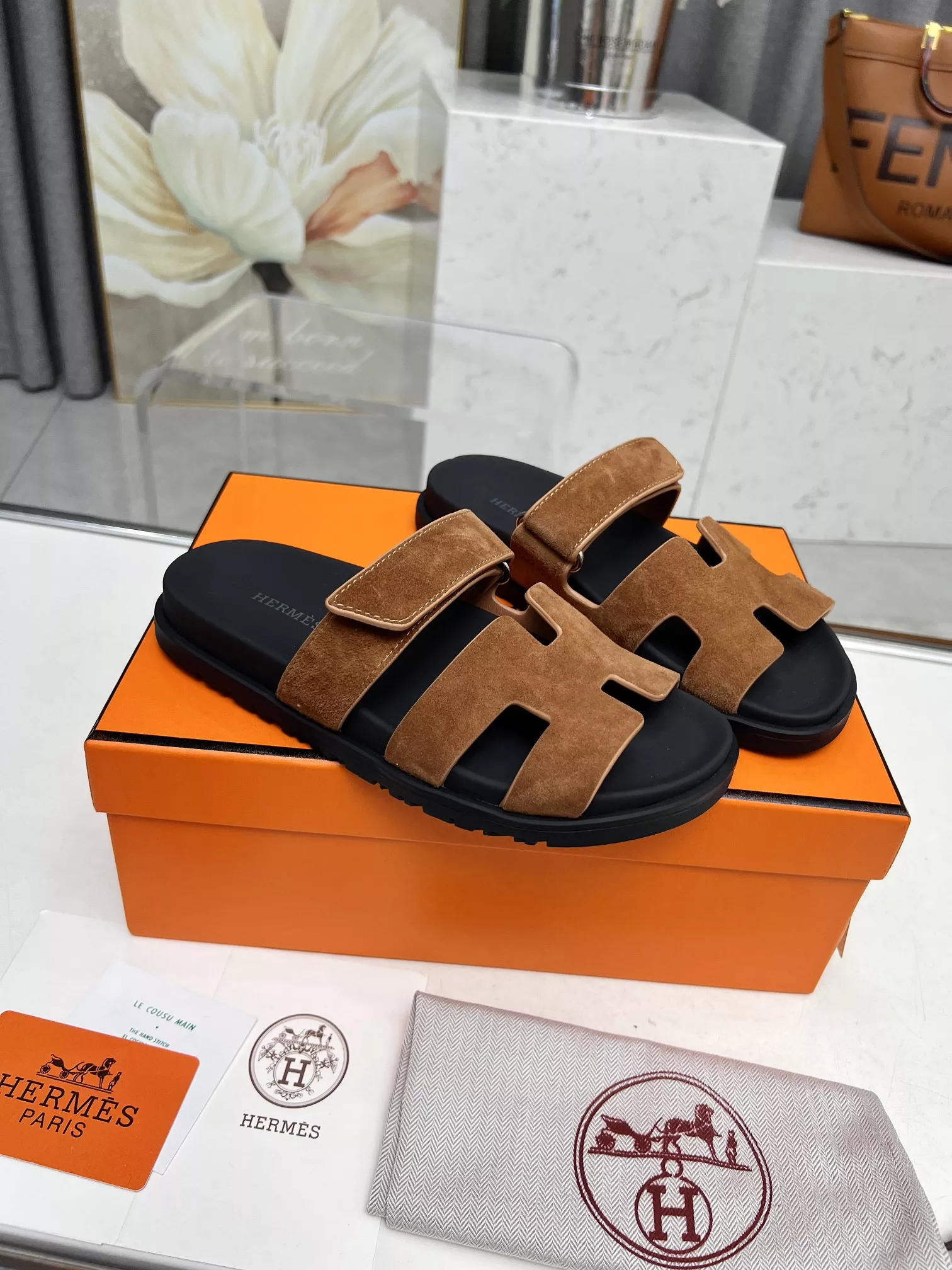 Hermes Slippers For Men UrbanStyle 7701