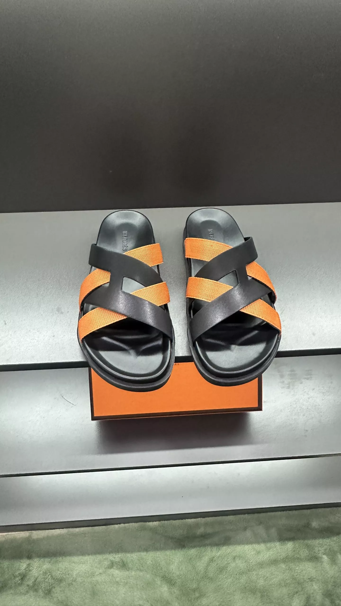 Hermes Slippers For Men Versatile 1579