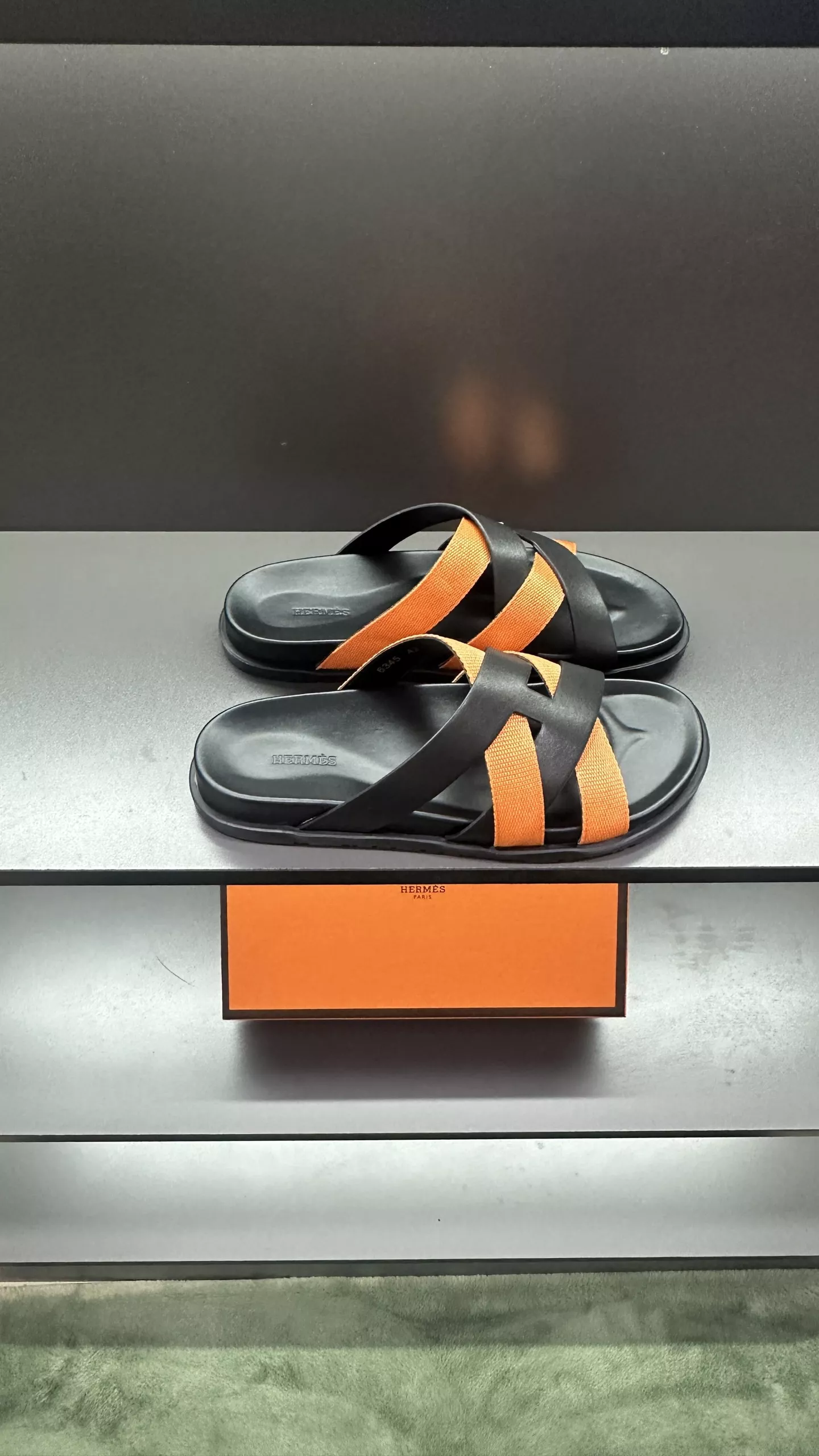 Hermes Slippers For Men Versatile 1579