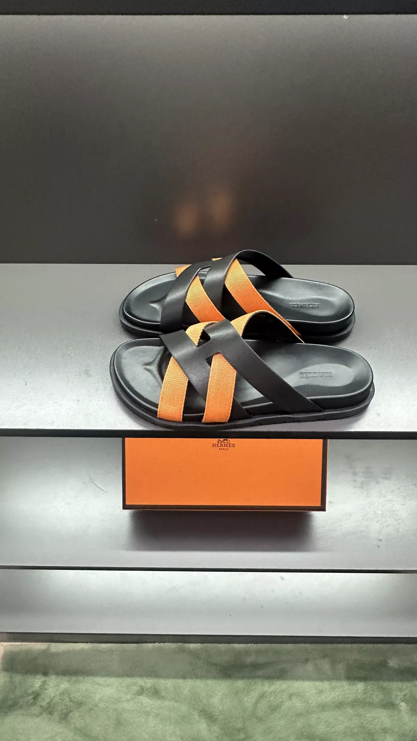 Hermes Slippers For Men Versatile 1579