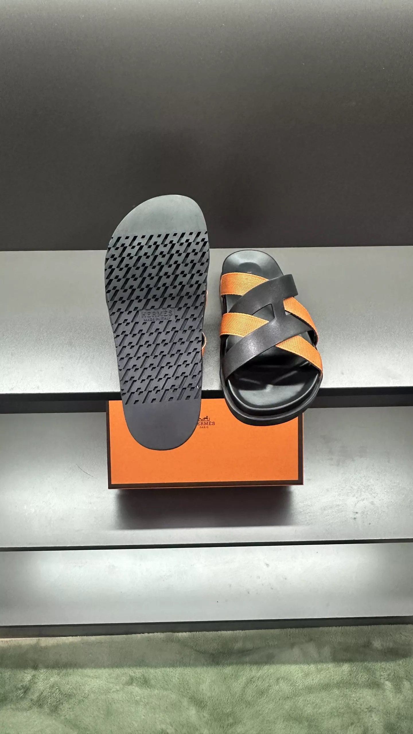Hermes Slippers For Men Versatile 1579