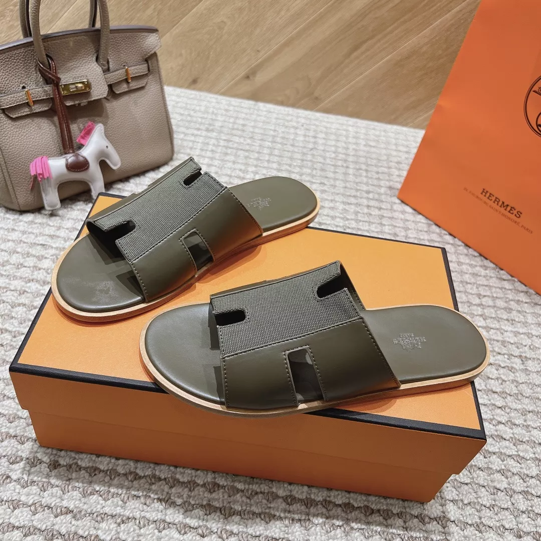 Hermes Slippers For Men Versatile 2775