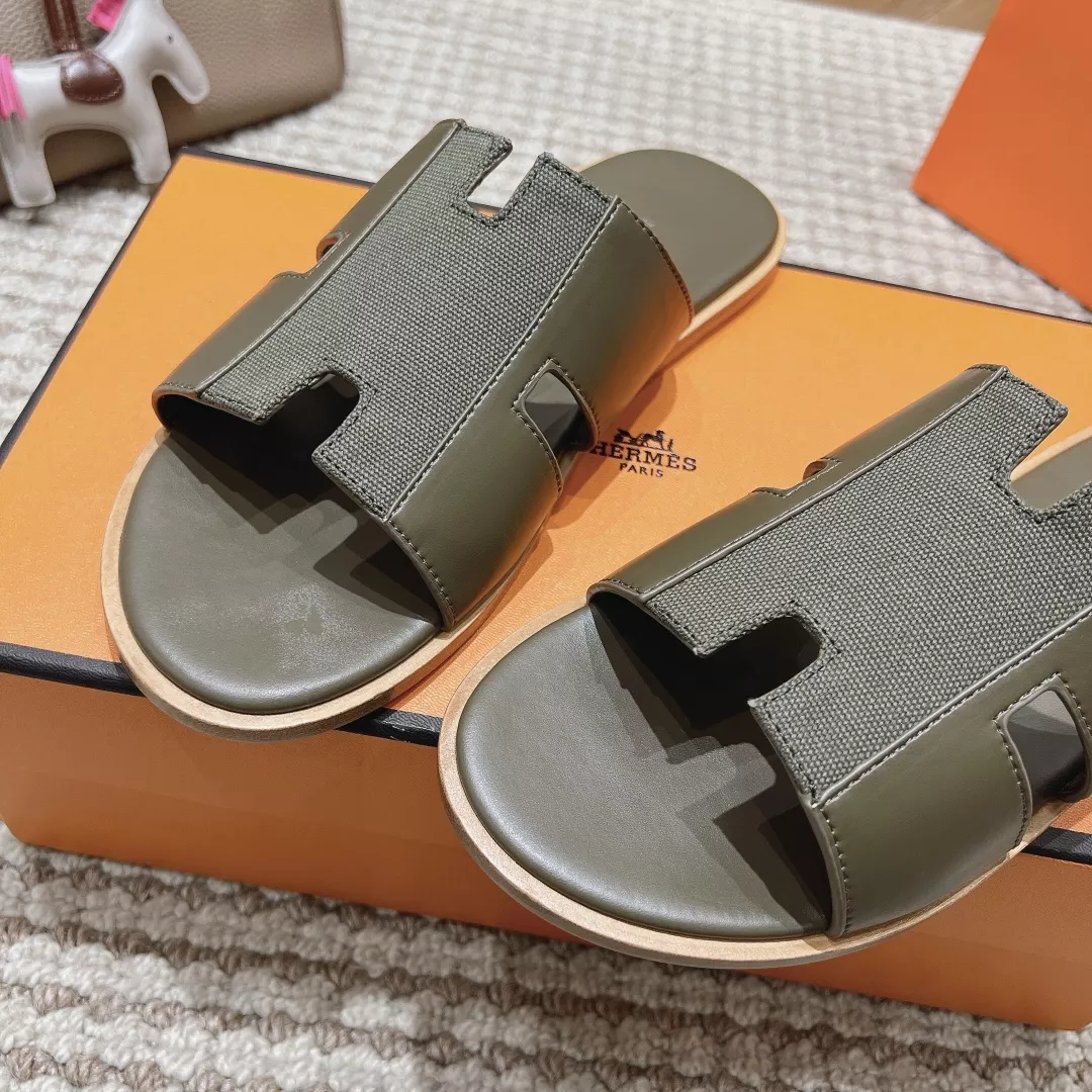 Hermes Slippers For Men Versatile 2775
