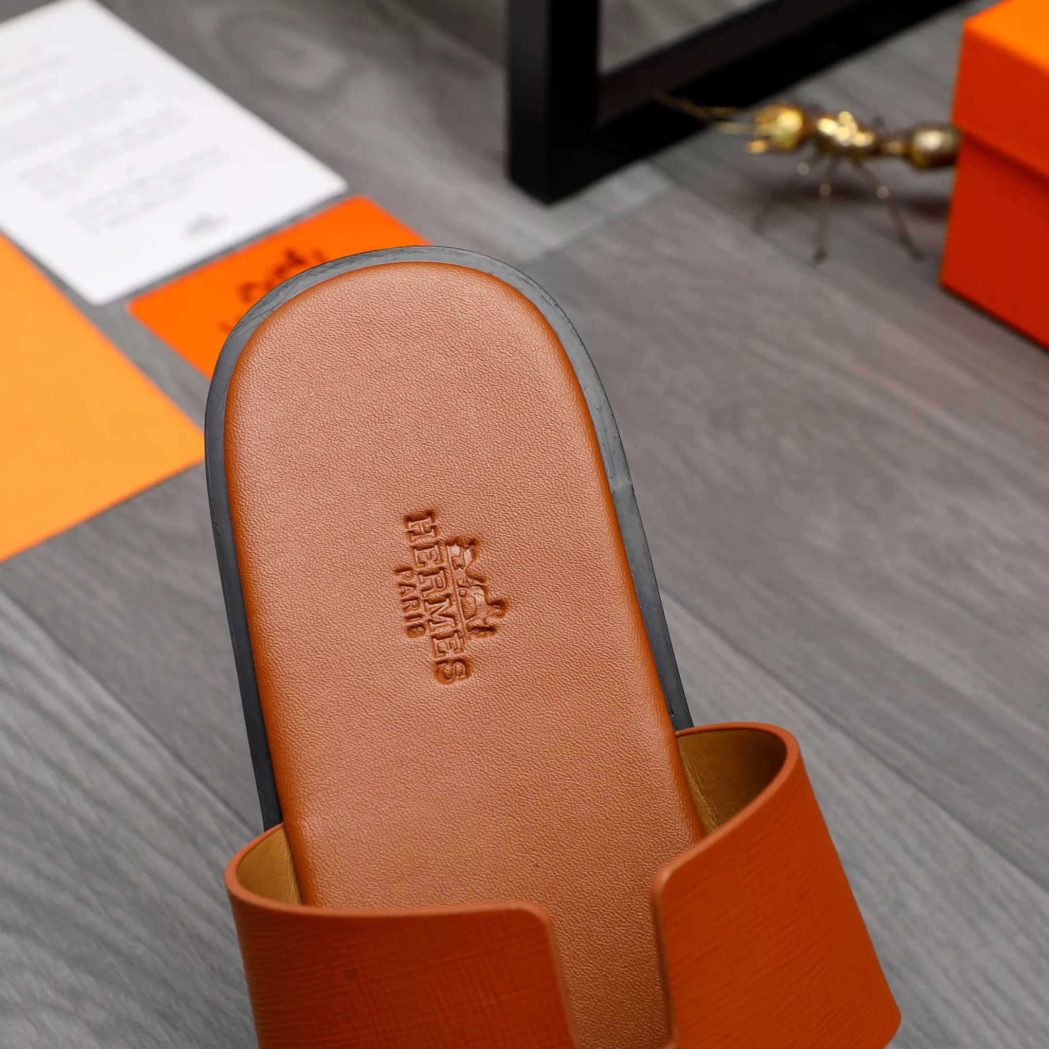 Hermes Slippers For Men Vibrant 6704