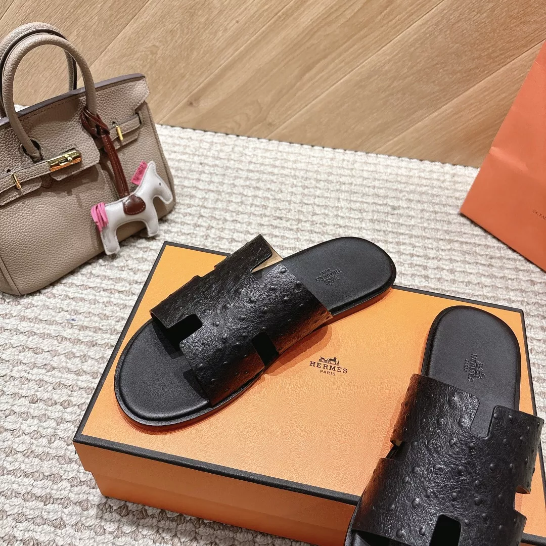 Hermes Slippers For Men Vibrant 6997