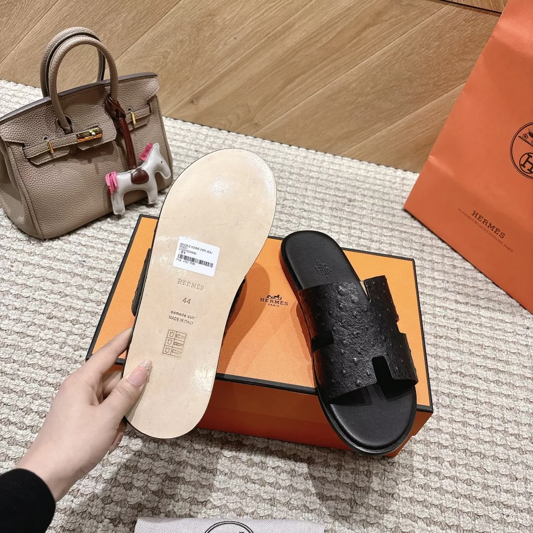 Hermes Slippers For Men Vibrant 6997