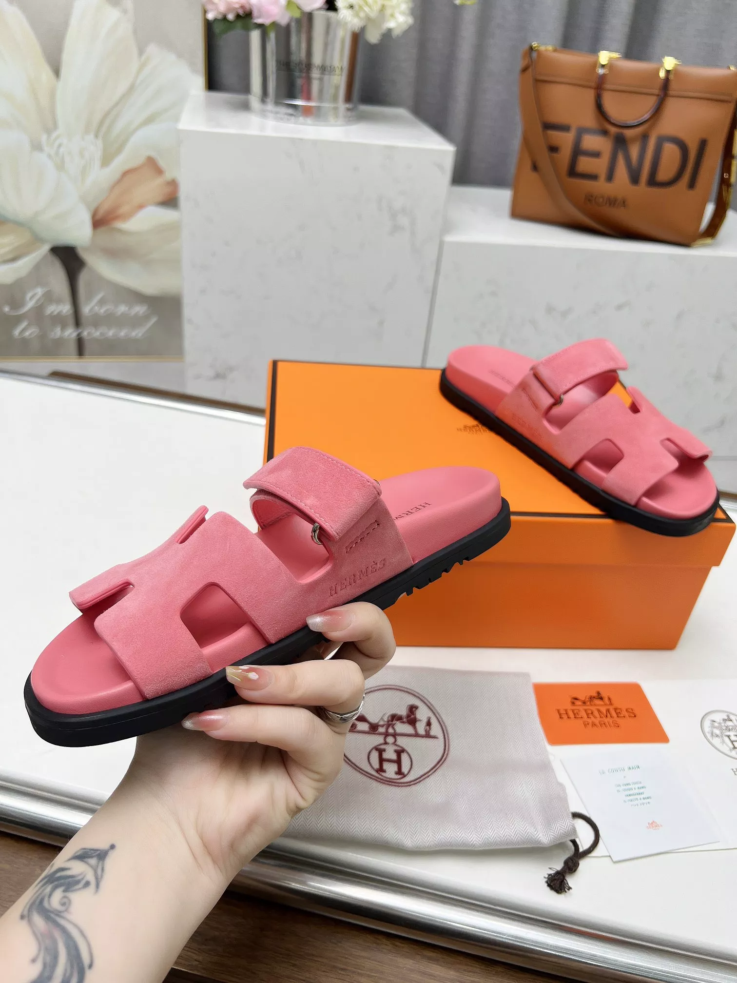 Hermes Slippers For Women Bold 5528