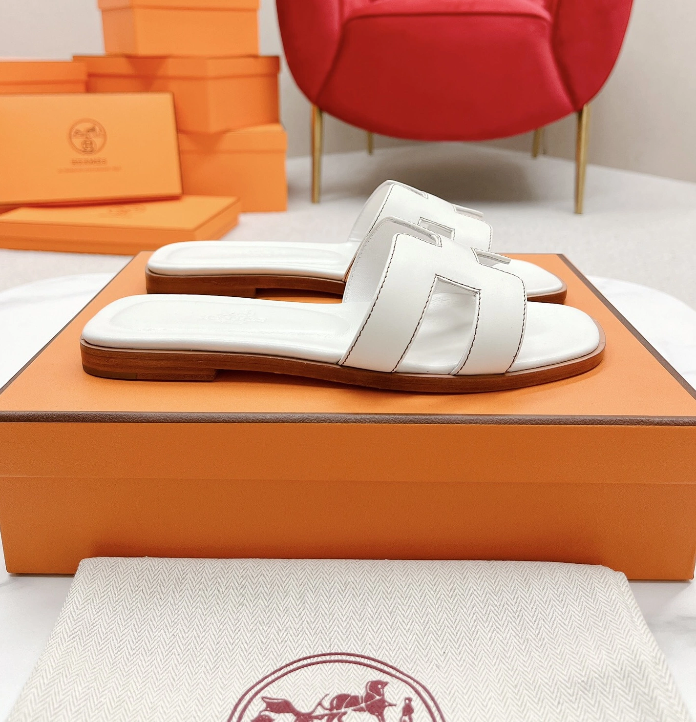 Hermes Slippers For Women Bright 4175