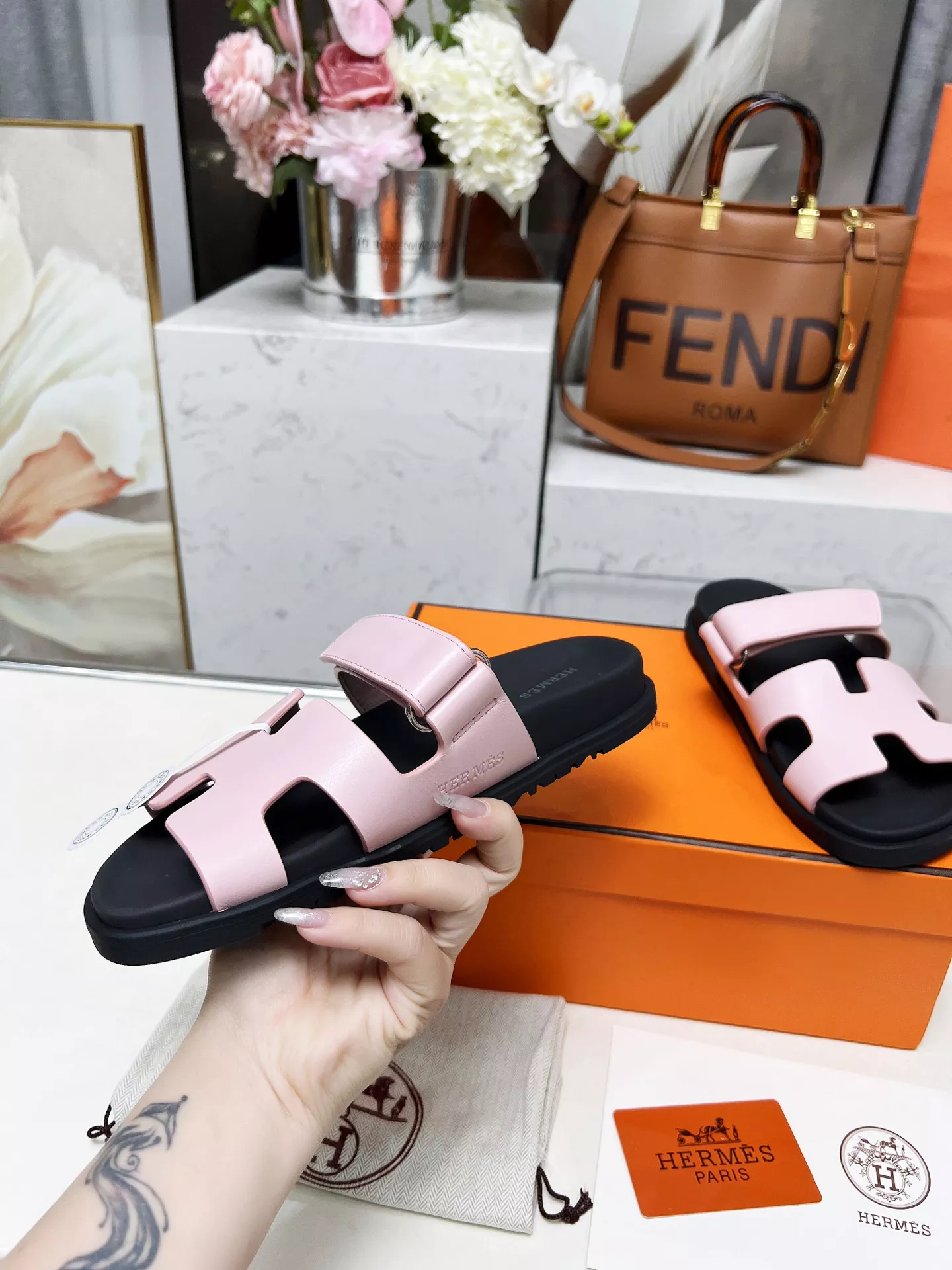 Hermes Slippers For Women Bright 707