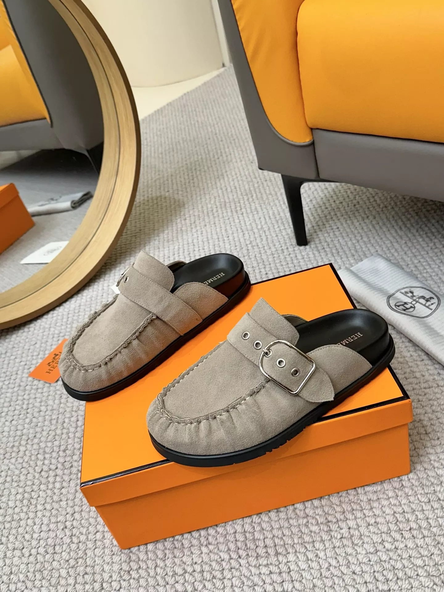 Hermes Slippers For Women Comfortable 6993