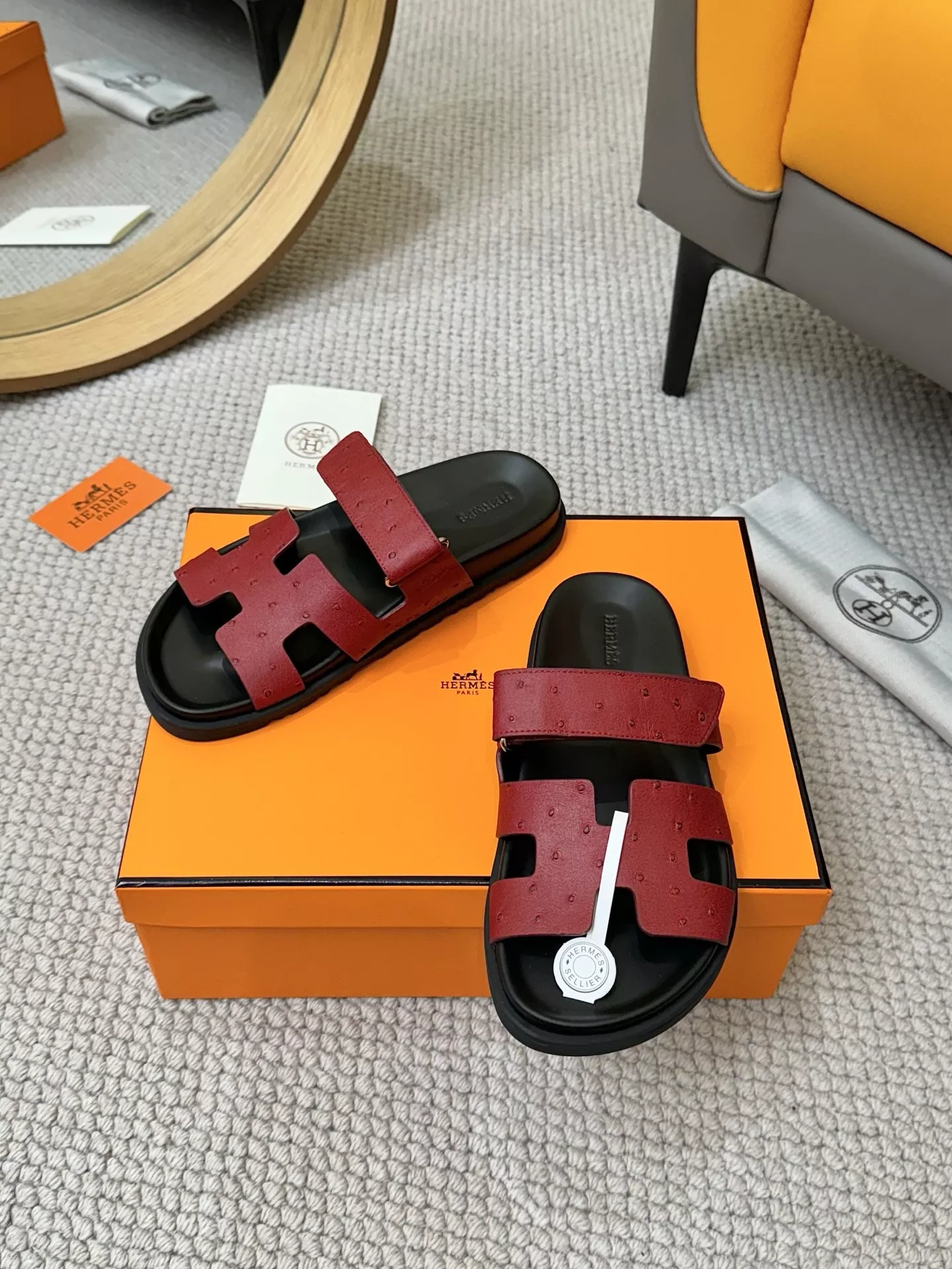 Hermes Slippers For Women Comfortable 8256