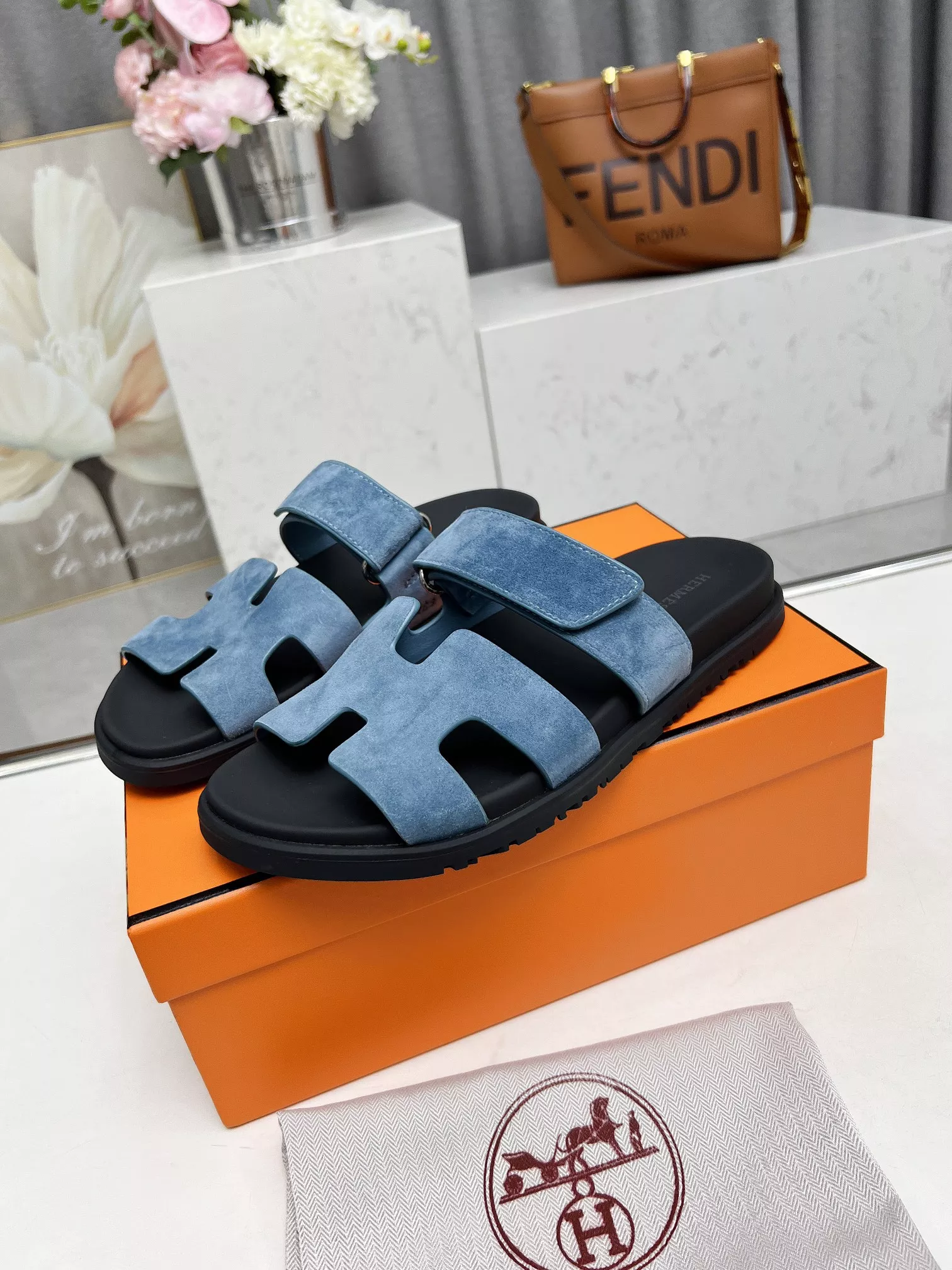Hermes Slippers For Women Compact 1652