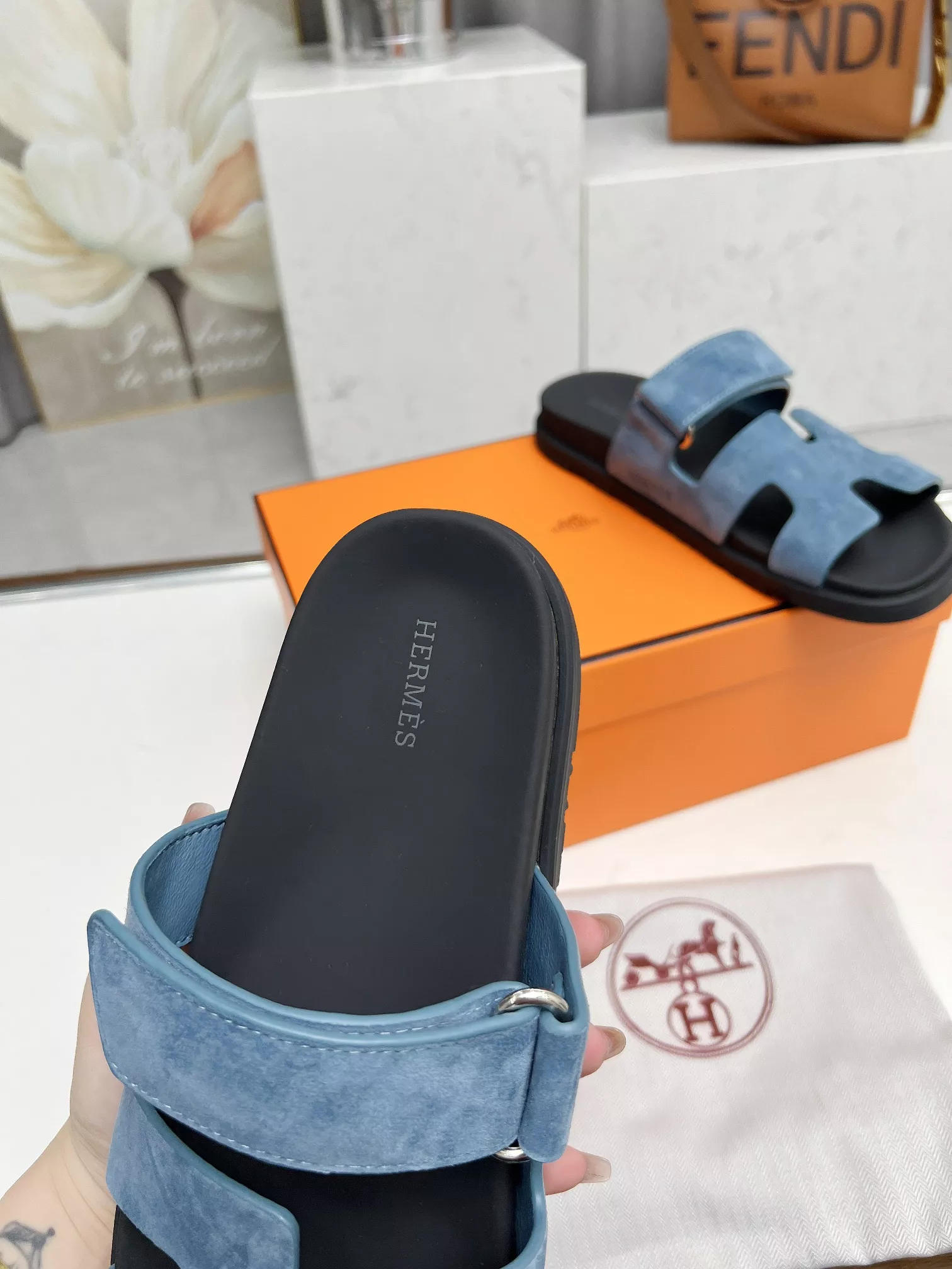 Hermes Slippers For Women Compact 1652