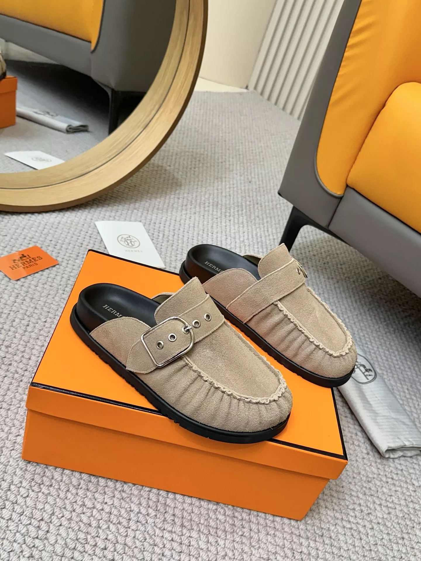 Hermes Slippers For Women Compact 3867